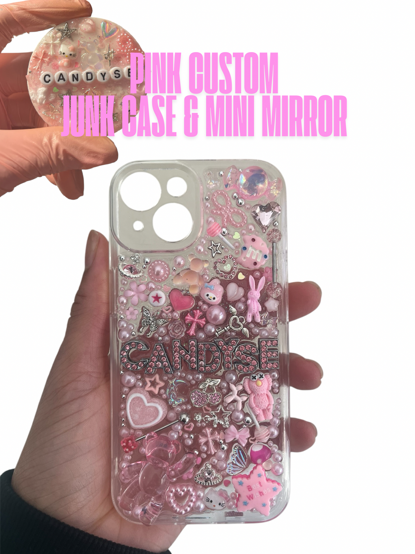 Pink Custom Junk Case💕